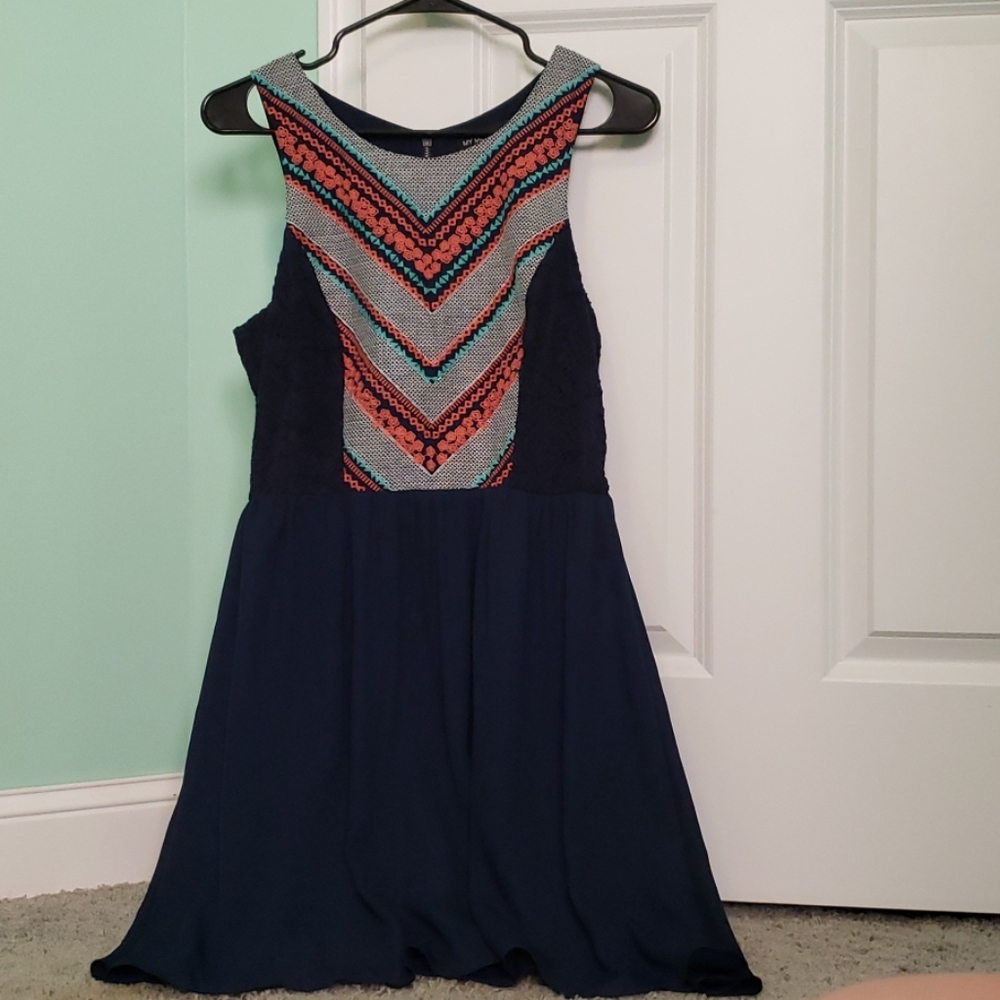 Navy dress